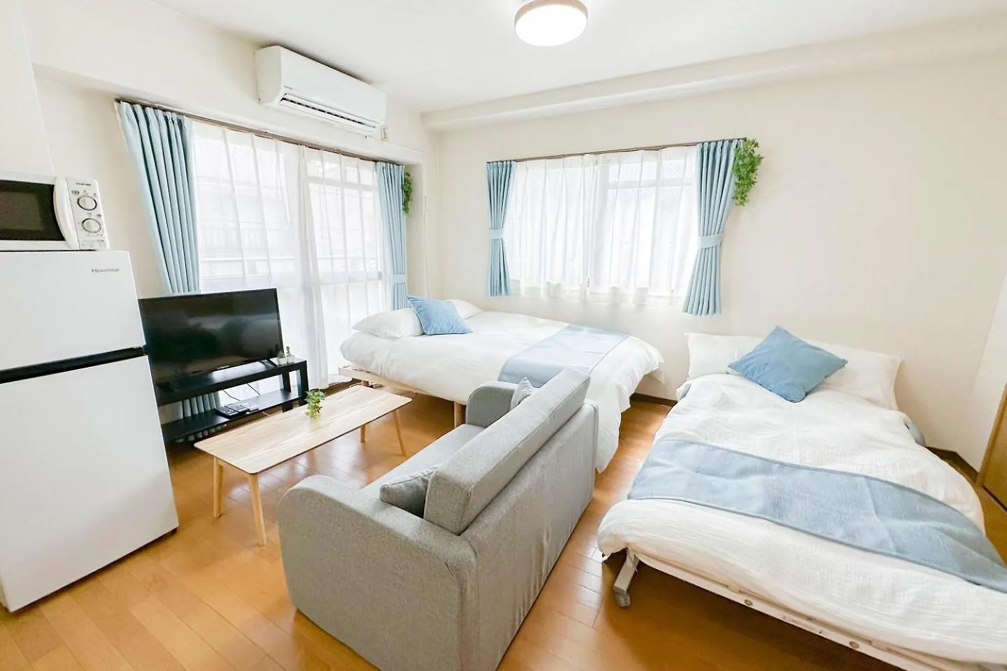 ユニオン新大阪 十三駅西中島南方駅 自転車&Wifi貸出無料 Apartment